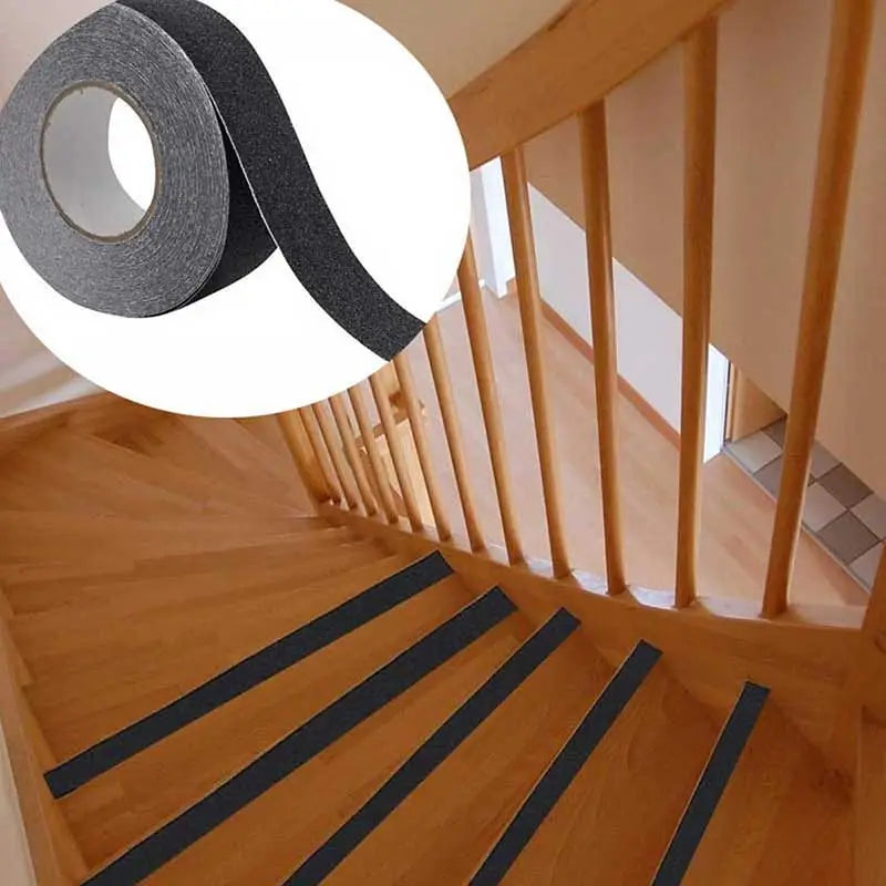 Anti-slip tape bathroom tile wear-resistant waterproof tape outdoor stair step safety warning tape