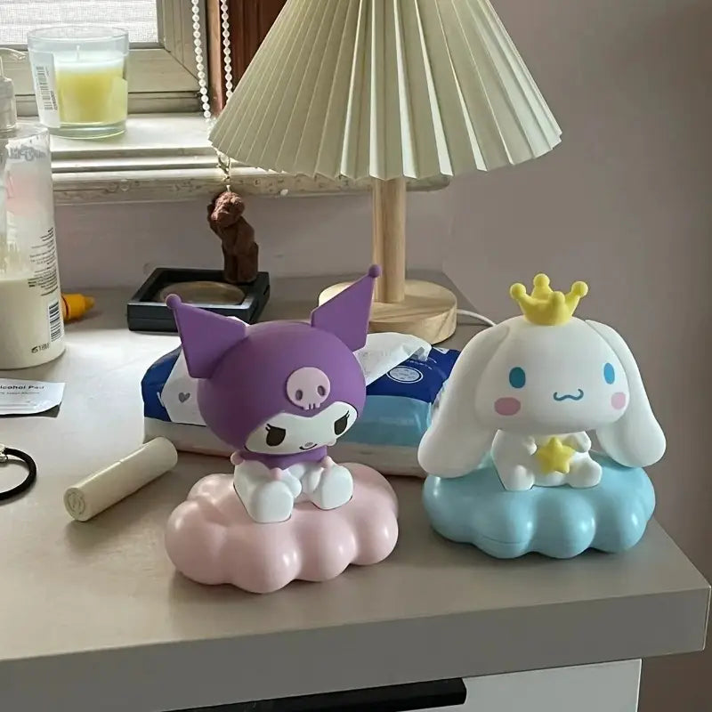 Cloud Night Light Kuromi Cinnamon pochacco Birthday Glowing Pinch Light Decoration