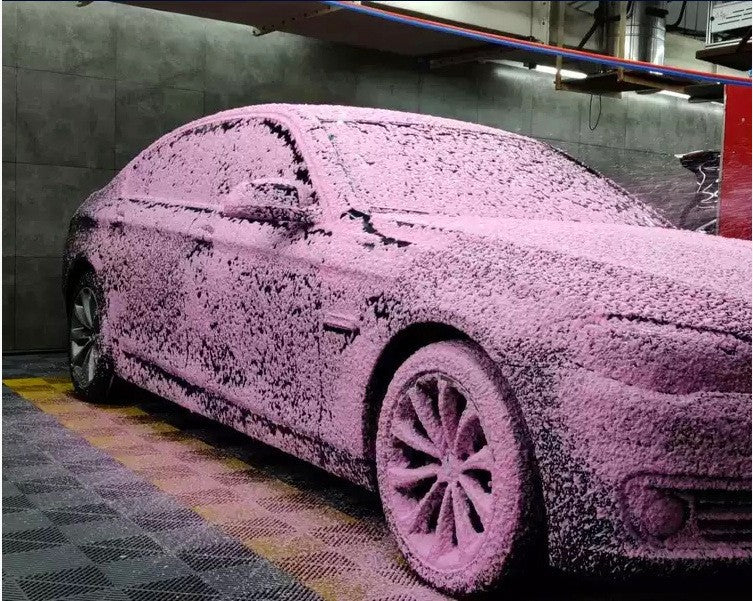 Colored Bubble Car Wash Liquid FREE Sponge