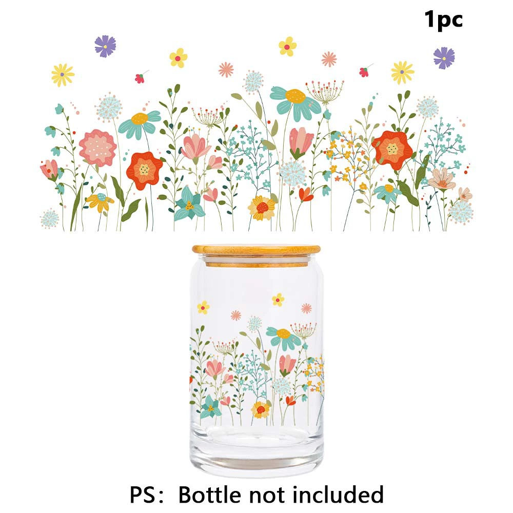 Glass AD film, crystal transfer sticker water cup decoration