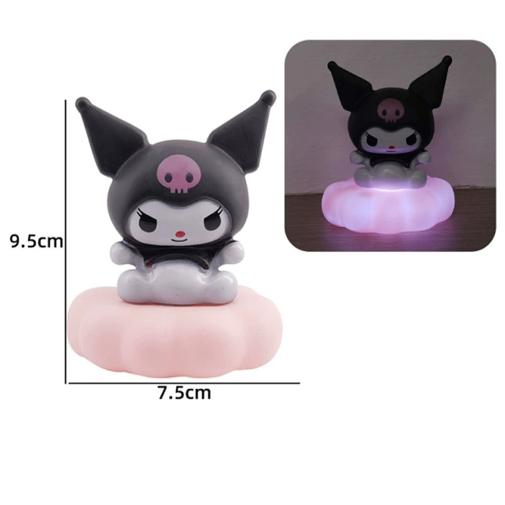 Cloud Night Light Kuromi Cinnamon pochacco Birthday Glowing Pinch Light Decoration