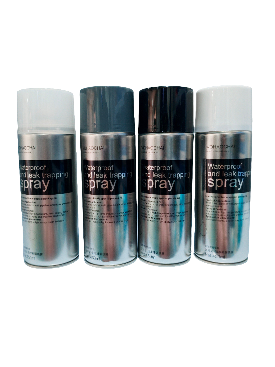 waterproof abd leak trapping spray