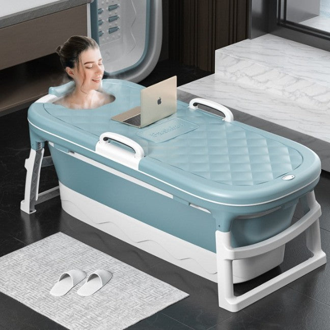 Foldable bathtub