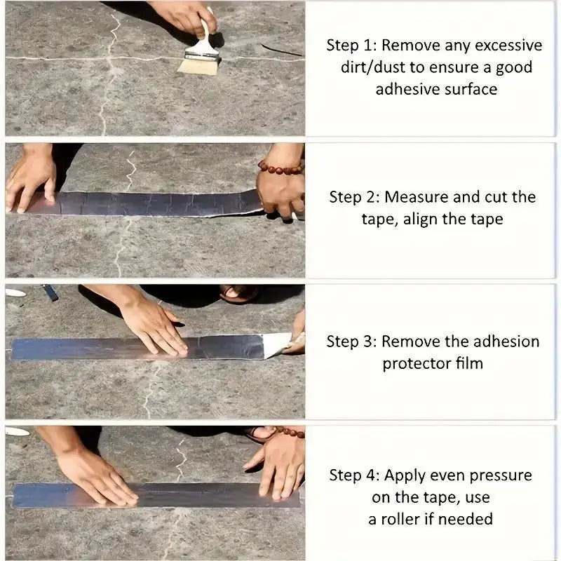 Waterproof tape strong leak-proof sticker self-adhesive leak-proof house leak iron sheet high viscosity leak-proof high temperature resistant