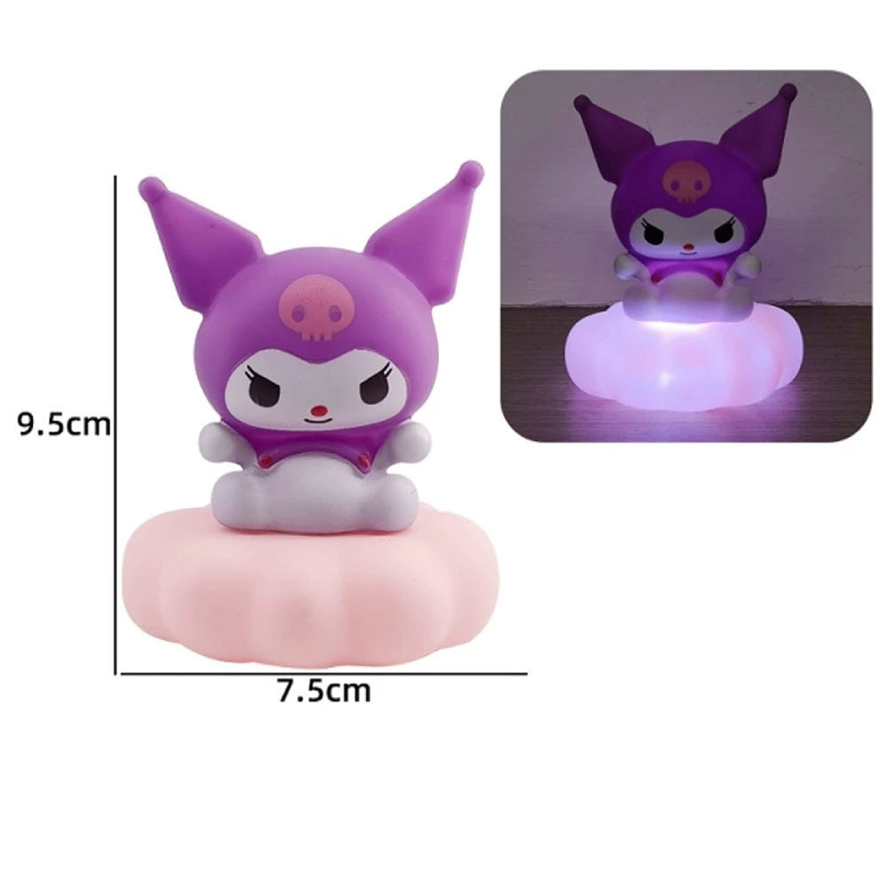 Cloud Night Light Kuromi Cinnamon pochacco Birthday Glowing Pinch Light Decoration