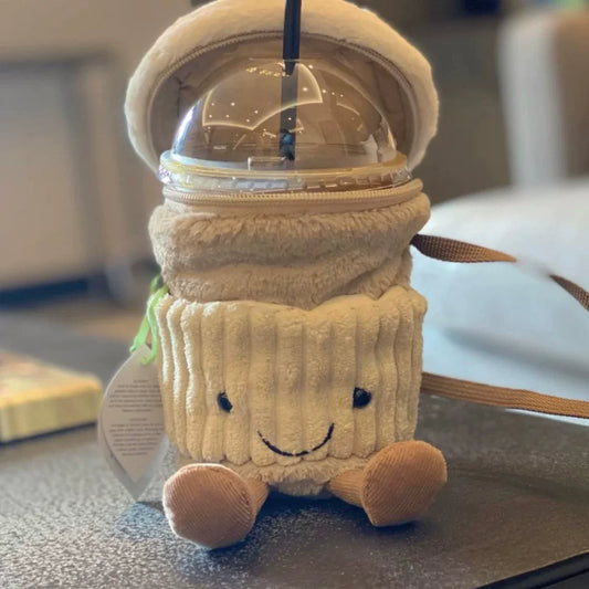 Coffee Milk Tea Bag, glass cup holder