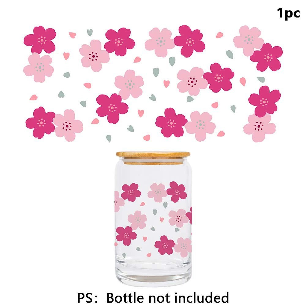 Glass AD film, crystal transfer sticker water cup decoration