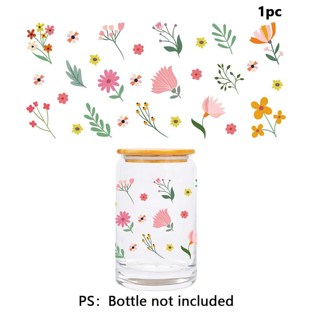 Glass AD film, crystal transfer sticker water cup decoration