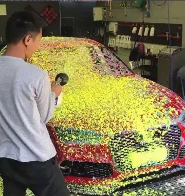 Colored Bubble Car Wash Liquid FREE Sponge