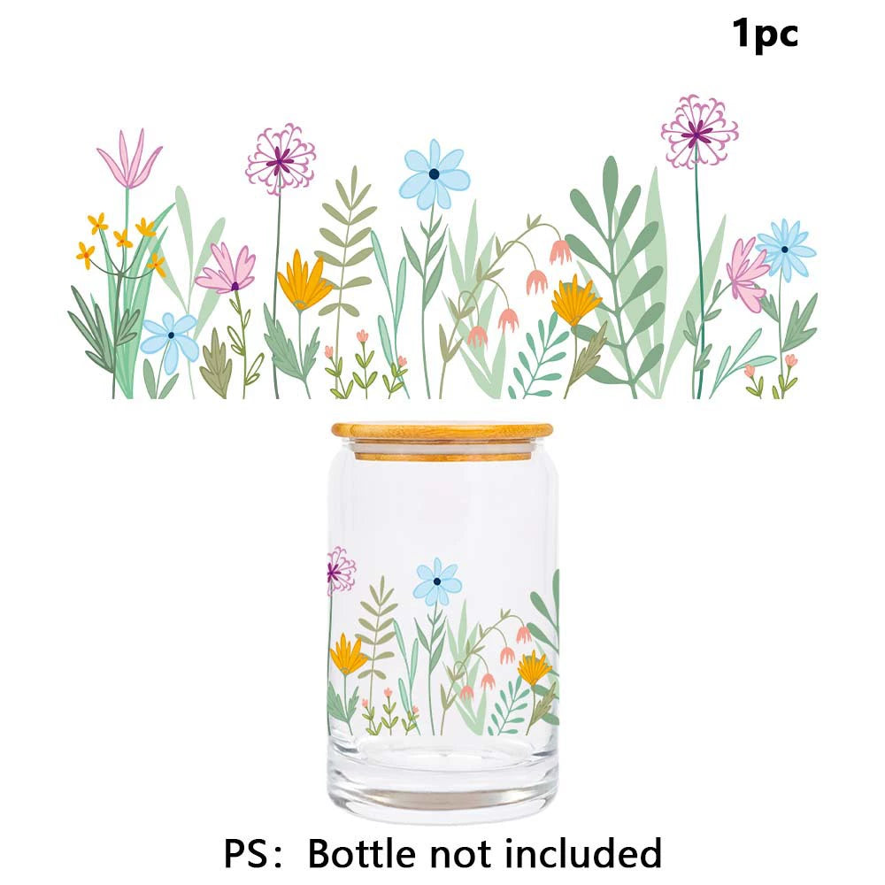 Glass AD film, crystal transfer sticker water cup decoration