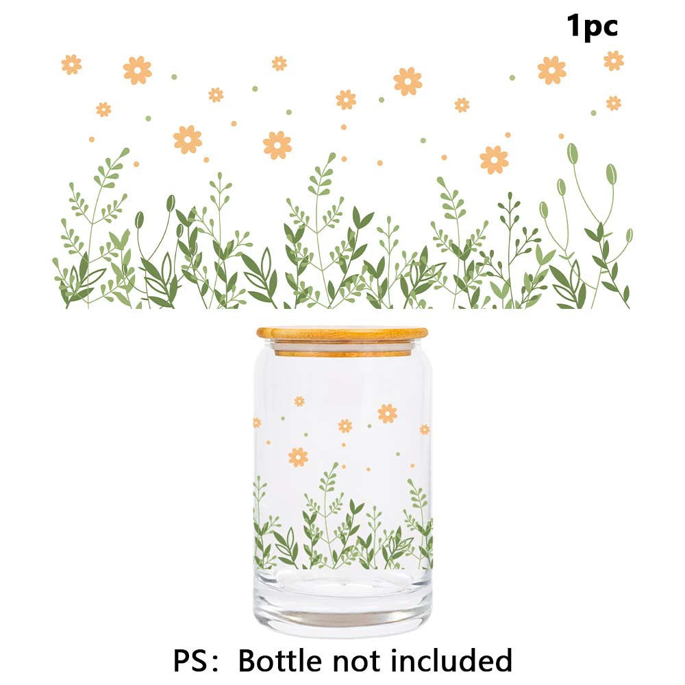 Glass AD film, crystal transfer sticker water cup decoration
