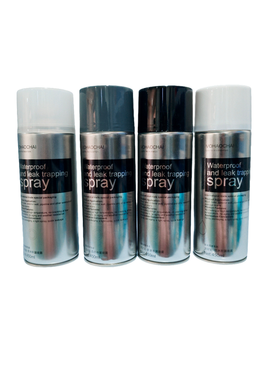 waterproof abd leak trapping spray