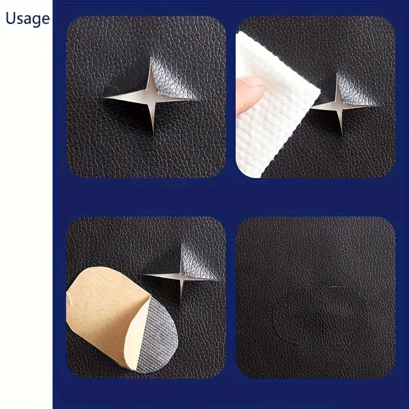 Leather repair patch strong self-adhesive leather sofa hole patch car seat cushion leather chair repair