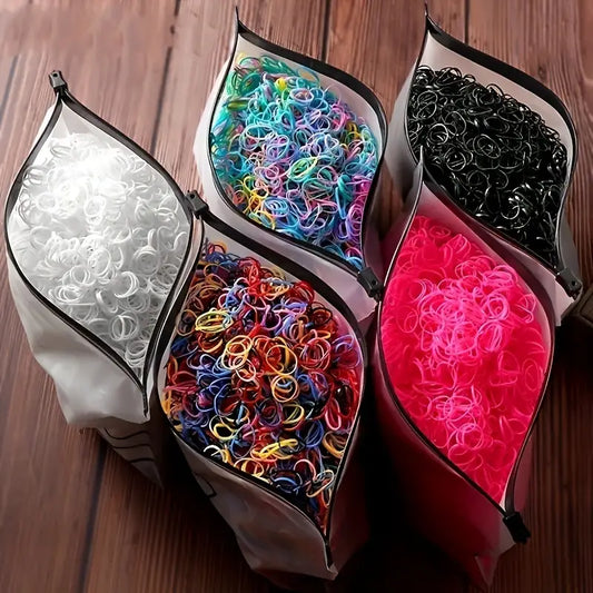 Children's hair ties, rubber bands for girls and babies colored hair bands, hair accessories
