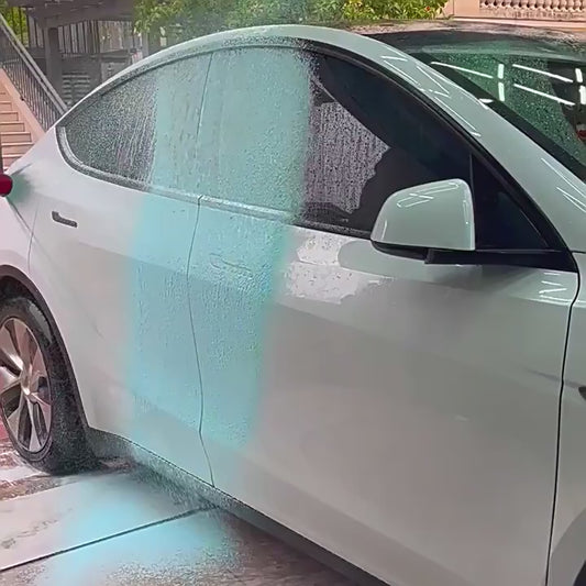 Colored Bubble Car Wash Liquid FREE Sponge