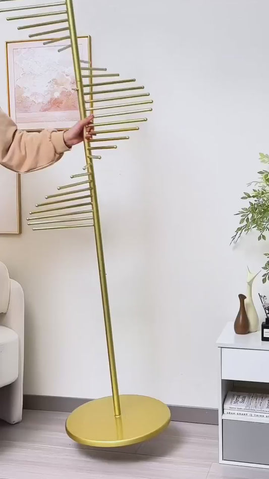Iron towel scarf rack pants display rack clothing store hanging