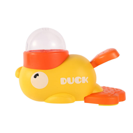 Little Yellow Duck Pet Cat Automatic Feeder Interactive