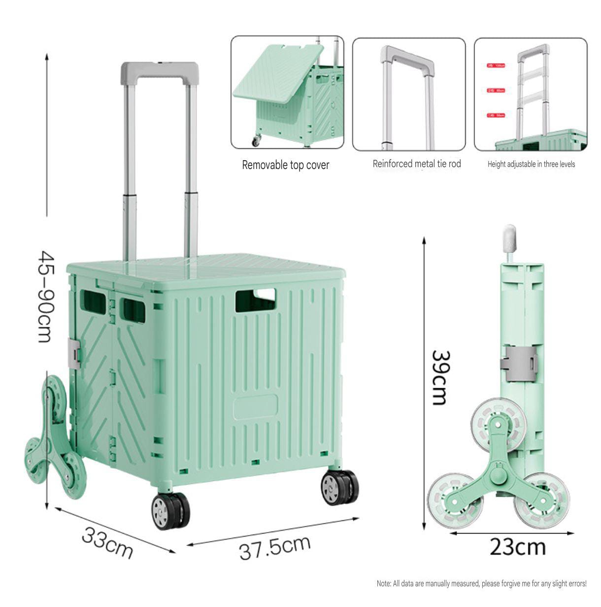 Shopping cart, grocery cart, small trolley, foldable small trailer