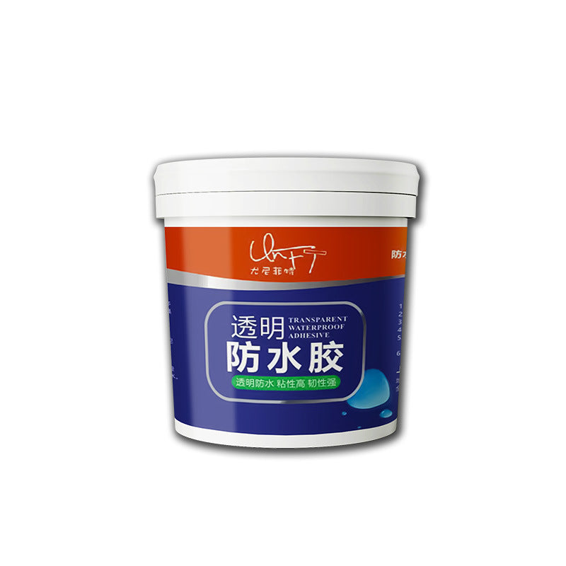 Transparent waterproof glue waterproof coating exterior wall roof window sill leak repair waterproof
