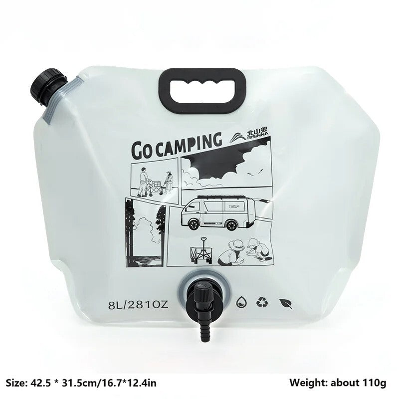 Portable camp shower