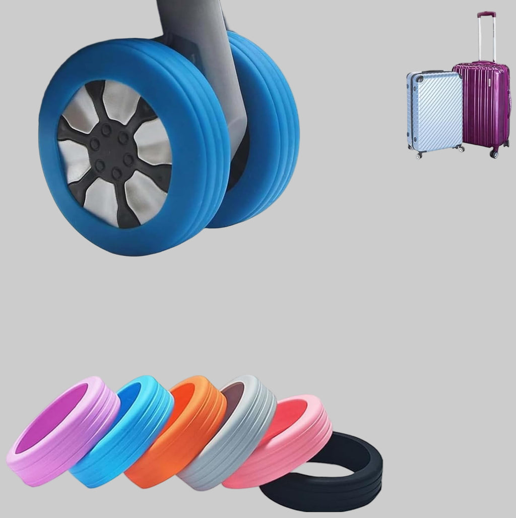Luggage wheel cover