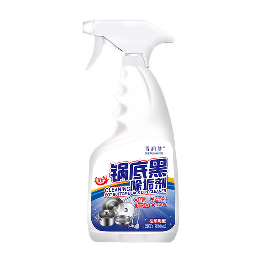 Pot bottom black scale remover stainless steel cleaning agent