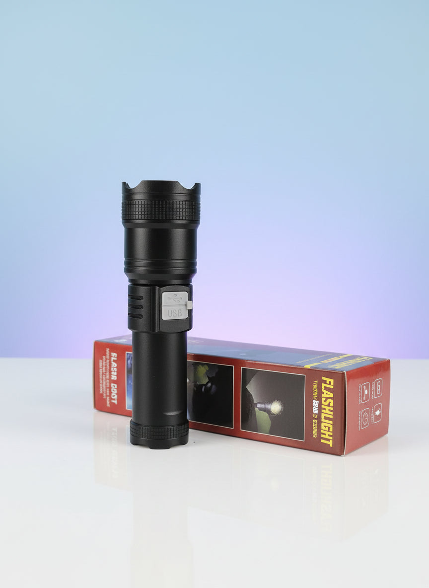 Rechargable flashlight