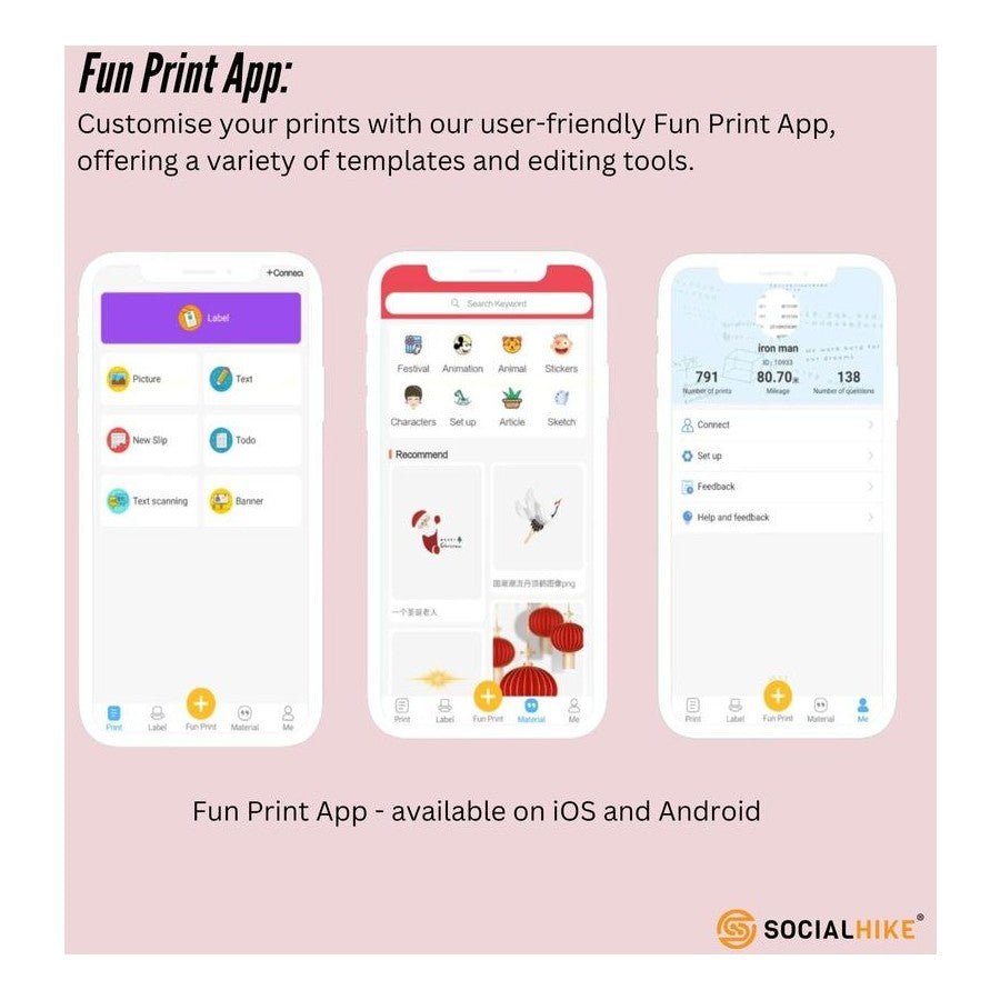 Portable Mini Printer