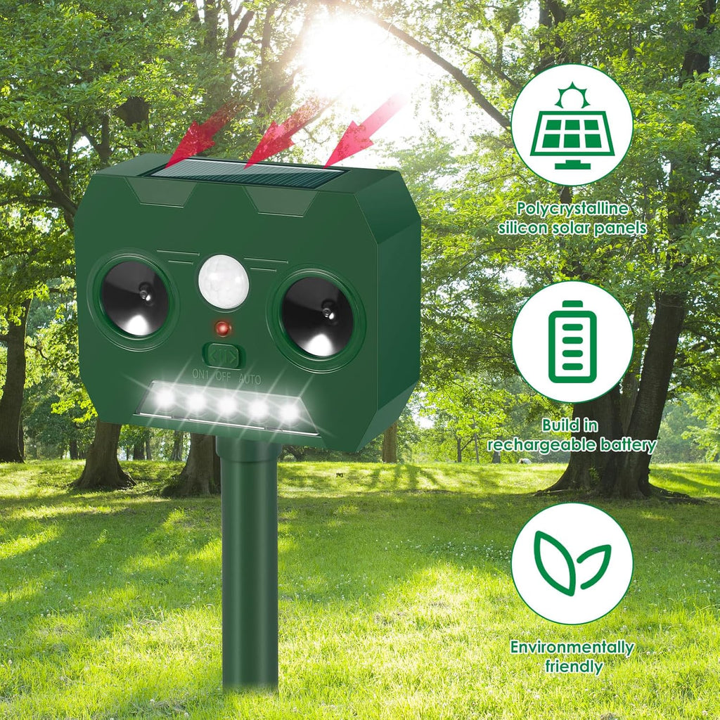Outdoor Solar Animal Repellent